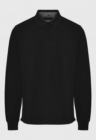 FEKETE FUNKY BUDDHA FÉRFI PÓLÓ FBM008-001-11 23FW