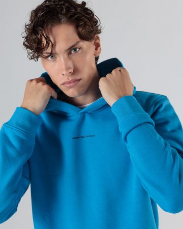 KÉK FÉRFI KAPUCNIS FELSŐ 1D24FW4084LS0705