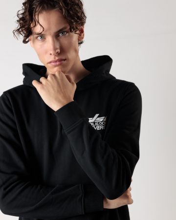 FEKETE FÉRFI KAPUCNIS FELSŐ 1D24FW4080LS0705