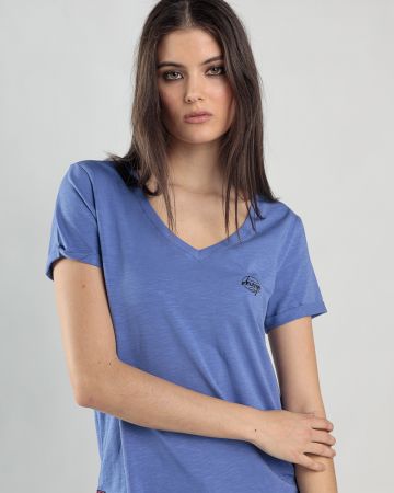 LILA NŐI RÖVID UJJÚ PÓLÓ 2D25SS4548SS3805