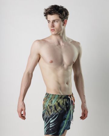 FEKETE FÉRFI FÜRDŐNADRÁG 1D25SS1057SP6000