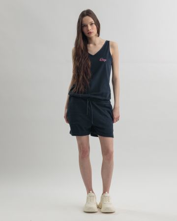 KÉK NŐI OVERÁL 2D25SS1520DR0705