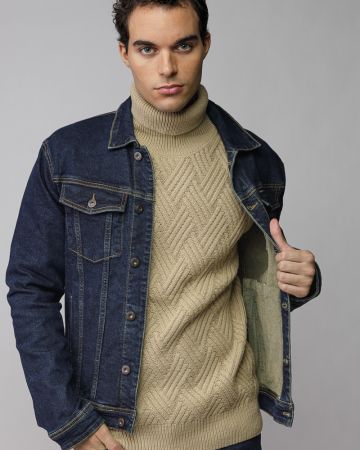 KÉK FÉRFI FARMER DZSEKI 1D25FW7077KA6106