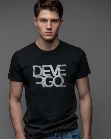 FEKETE FÉRFI RÖVID UJJÚ PÓLÓ 1D26SS4033SS0105