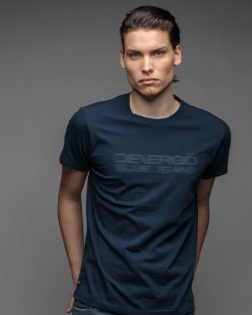 KÉK FÉRFI RÖVID UJJÚ PÓLÓ 1D26SS4027SS0105