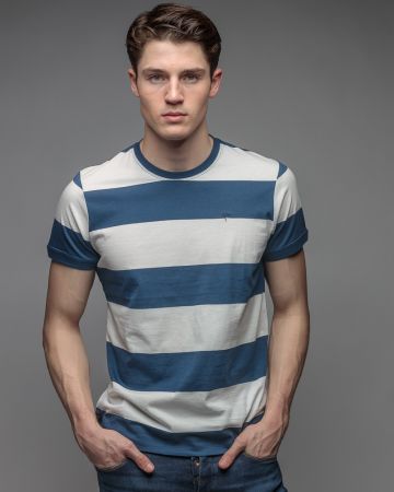 TÖBBSZÍNŰ FÉRFI RÖVID UJJÚ PÓLÓ 1D26SS4030SS0105