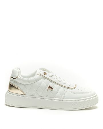 FEHÉR NŐI SNEAKER - LAURA DE26SS5518PU UL