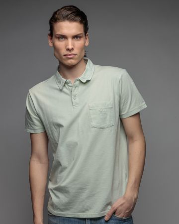 ZÖLD FÉRFI RÖVID UJJÚ PÓLÓ 1D26SS4025SS0106