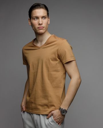 BARNA FÉRFI RÖVID UJJÚ PÓLÓ 1D26SS4039SS0105