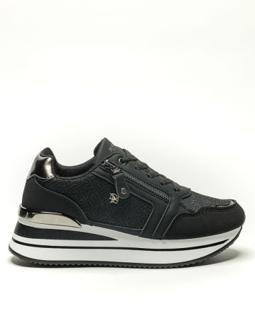 FEKETE NŐI SNEAKER - PEARL DE26SS3520PU UL