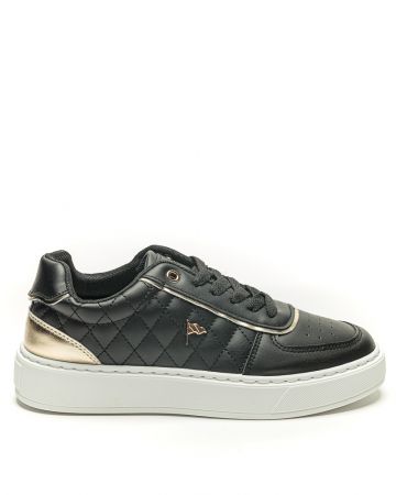 FEKETE NŐI SNEAKER - LAURA DE26SS5518PU UL