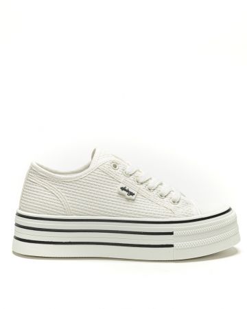 FEHÉR NŐI SNEAKER - NILLA DE26SS5530CA UL