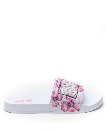 FEHÉR NŐI PAPUCS - CARAVELLA FLOWER DE26SS2526FL RE