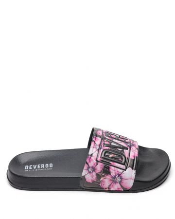 FEKETE NŐI PAPUCS - CARAVELLA FLOWER DE26SS2526FL RE